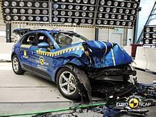 Euro-NCAP-Crashtest: Porsche Macan.  Foto:Auto-Medienportal.Net/Euro NCAP